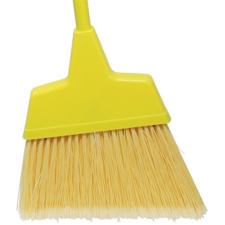 THE BRUSH MAN Synthetic Upright Broom, 12” Sweeping Width, 12PK HPA-L